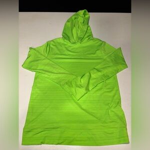 Lands' End Vibrant Green Hooded Top